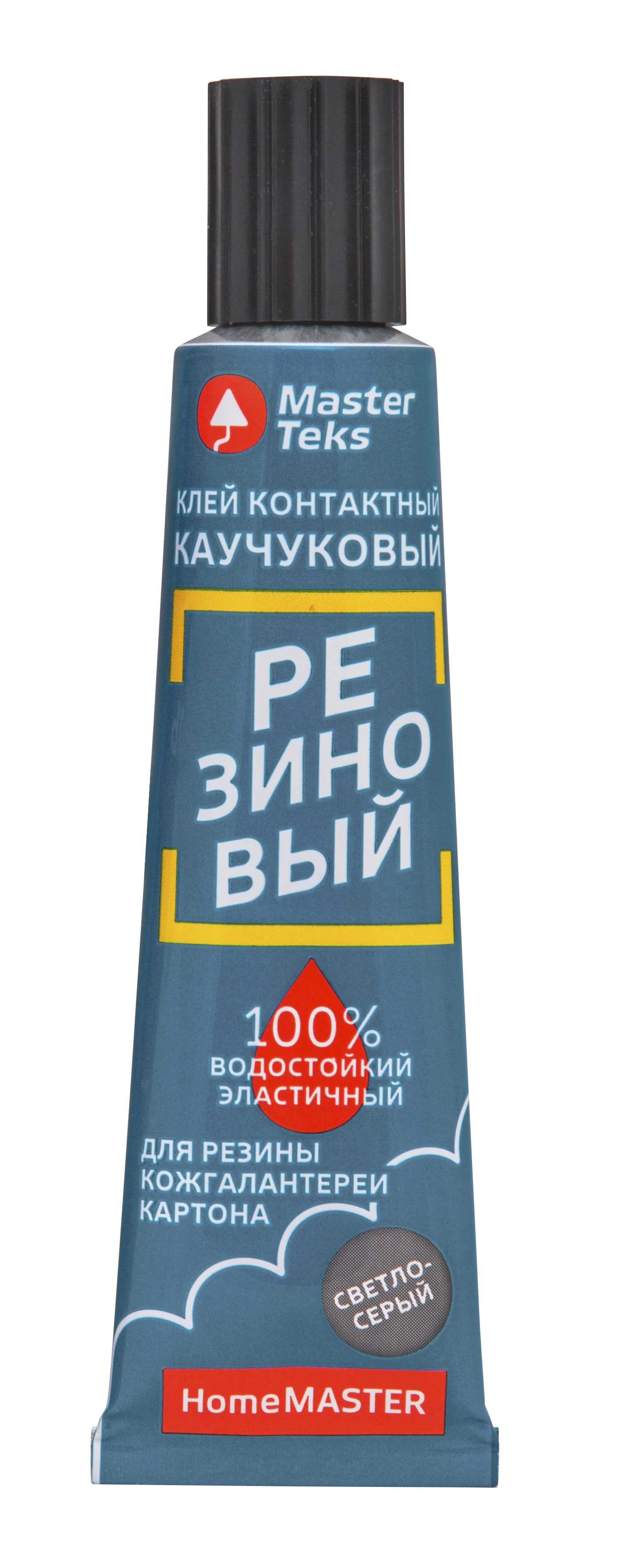 Клей контактный каучуковый MasterTeks HomeMaster Резиновый, 40 г