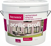 Краска фасадная Bayramix Acrilic Profi база А 9 л