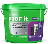 Краска фасадная Лакра Prof It база С 6 кг