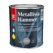 Краска специальная Tikkurila Metallista Hammer по ржавчине молотковый база HC 2,3 л