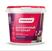 Лак интерьерный Parade L70 Деревянный интерьер полуматовый 0,9 л