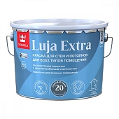 Краска влагостойкая Tikkurila Luja Extra 20 полуматовый база А 9 л