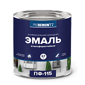 Эмаль ПФ-115 Proremontt чёрный 2,7 кг