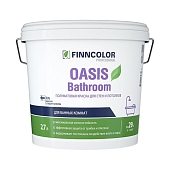 Краска влагостойкая Finncolor Oasis Bathroom база А 2,7 л