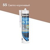 Герметик-затирка Церезит CS 25 №55 светло-коричневый 280 мл