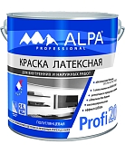 Краска универсальная Alpa Profi 20 латексная база С 2,27 л