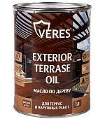 Масло террасное Veres Exterior Terrase Oil для наружных работ тик 1 л