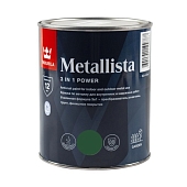 Краска специальная Tikkurila Metallista по ржавчине зелёный 0,8 л