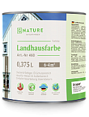 Краска фасадная GNature 461 Landhausfarbe белый 0,75 л