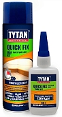 Клей двухкомпонентный Tytan Professional Quick Fix цианакрилатный для МДФ 500 мл