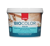 Деревозащитное средство Neomid Bio Color Aqua белый 2,3 л