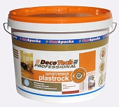 Шпатлёвка финишная DecoTech Professional Plastrock 16 кг