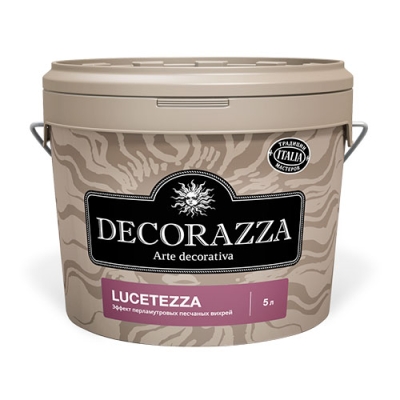 Декоративное покрытие DECORAZZA Lucetezza Alluminio LC-700 5л